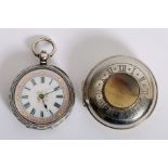 Swiss lady's pocket watch.