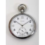 World War II pocket watch by Cyma.