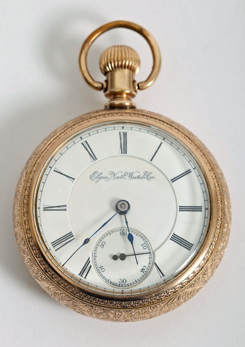 1880s railroad grade pocket watch by Elgin.