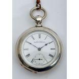 1870s American pocket watch by American Watch Co.