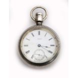 American Watch Co. patent dust-proof pocket watch.