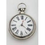 William IV silver cased pocket watch by William Buxton