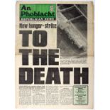 An Phoblacht/Republican News. 1981, all 50 issues of the weekly newspaper published that year.