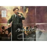 Cinema poster. Michael Collins, 1996, British quad poster, folded, 30" x 40" (76 x102cm)