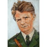 David McEwen, Irish. Sean Hogan. Pastel on card, 12½" x 9½" (32 x 24cm) Signed.