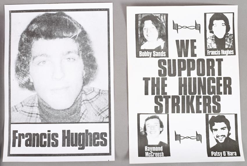 1981 Hunger Strikers, memorial posters. A poster commemorating the deaths of Bobby Sands, Francis - Image 2 of 6