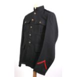 Uniforms. A pre-1923 Royal Marine Light Infantry tunic and a Merchant Navy Engineer's tunic. (2)