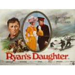 Cinema poster. Ryan's Daughter, MGM, British quad poster, folded, 30" x 40" (77 x 102cm).