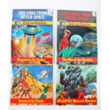 Comics. The Gods From Outer Space, based on the Work of Erich von Däniken, four issues, raw, Descent