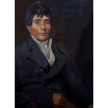 19th century, Irish School John Jameson, after Henry Raeburn. Oil on canvas, 36" x 28" (91 x 71cm) A