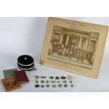 Circa 1910 Boys Brigade, Dublin Battalion, photograph of representative officers by Chancellor,