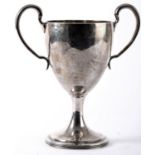 A George III Irish silver two-handled cup by Richard Sawyer, of good gauge, hallmarked for Dublin,