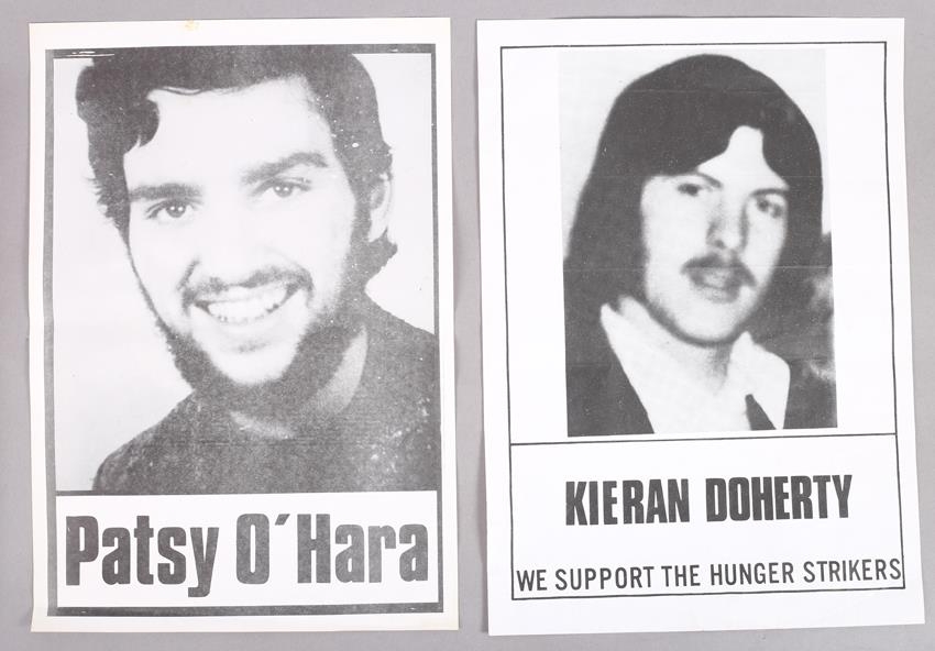 1981 Hunger Strikers, memorial posters. A poster commemorating the deaths of Bobby Sands, Francis - Image 3 of 6
