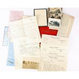 Archive of Dolly Quish, nee Jefferes. A small archive, mostly 1923-24 of letters, copy letters and