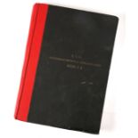 Royal Ulster Constabulary Occurrences, Reports and Complaints Book, folio, 230pp. blank, black and