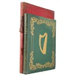 Bunting, Edward. The Ancient Music of Ireland. Hodges and Smith, Dublin, 1840, folio, ex-library,