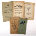 1939-46 Emergency. A collection of five Emergency Local Security Force and Air Raid Protection