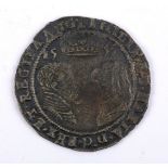 Coins. Ireland, Philip & Mary, Groat 1555 mm Portcullis, better than average striking, about very