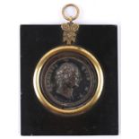 Medal of Irish physician Henry Quin (1717?91) by William Mossop (1751?1805), white metal medal,