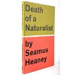 Heaney, Seamus. Death of a Naturalist. Faber & Faber, London, 4th impression 1970, 8vo. Signed on