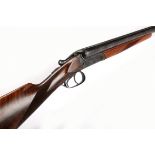 A Merkel Gertruder 12-bore, double-barrel, boxlock shotgun, 28" barrels, serial number 597731.