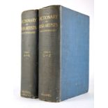 Strickland, WG. A Dictionary of Irish Artists. Maunsel, Dublin, 1913, 4to, 2 volumes, first edition.