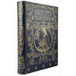 Swift, Jonathan. Gulliver?s Travels. Dent, London, 1909, 4to. Illustrated by Arthur Rackham. Gilt