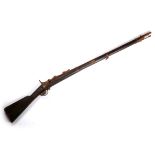 An Albini-Braendlin M1867 single-shot 11mm military rifle, in relic condition, recovered from a