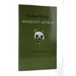 Heaney, Seamus. Sweeney Astray. Field Day, Derry, 1983, 8vo. Signed by the author in Irish on the