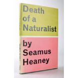 Heaney, Seamus. Death of a Naturalist. Faber, London, 1966, 3rd impression, 8vo. Book VG in VG