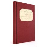 Longfield, Robert. The Game Laws of Ireland. Ponsonby, Dublin, 1868, small 8vo, second edition.