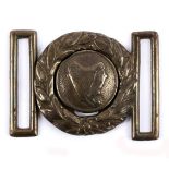 1916 Irish Citizen Army uniform belt buckle. Worn by Lieutenant Tomas O Donohoe, St. Stephen's Green