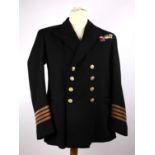 Uniforms. A pre-1923 Royal Marine Light Infantry tunic, a c.1946 Merchant Navy uniform with