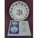Wedgwood 'The Thames Bowl' in fine bone china, limited 126 / 500 with book and original box