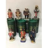 Seven various Robert Harrop Doggie People / Country Companions figures including limited edition