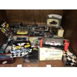 SECTION 55. A collection of 34 assorted boxed die-cast model cars including examples by Matchbox,