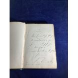 Queen Victoria: A personally inscribed, signed and dated copy: Helps, Arthur (Edited), 'Leaves