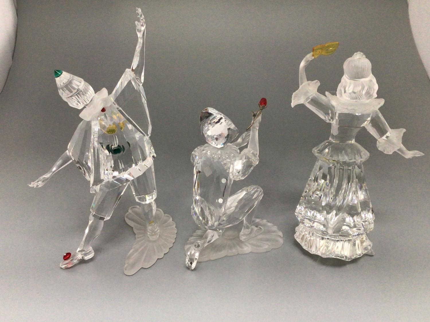 Swarovski Crystal large figures from the Masquerade trilogy designed by Adi Stocker including ' - Image 6 of 7