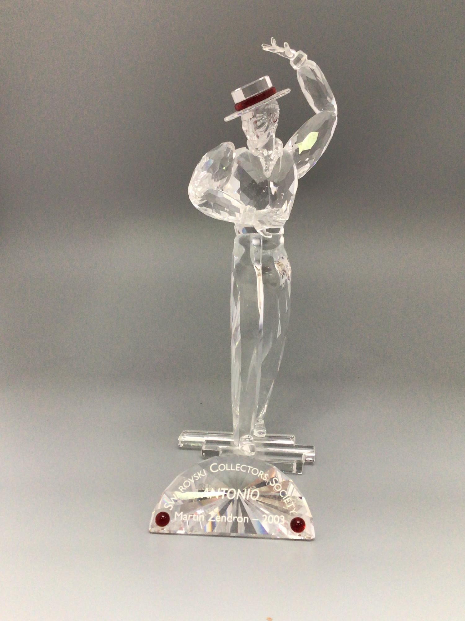 Swarovski Crystal large figures fromthe Magic of Dance trilogy including 'Isadora 2002', 'Antonio - Image 4 of 7