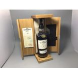 A 70cl bottle 'The Glenlivet XXV' 25 Year Old single malt Scotch whisky which has been aged in first