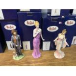 A quantity of figurines by the Regal Collection, the Bond Street range, PO18, 90357, 90199, 90358,