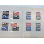 A5 Wiljon Stamp Stock Album, GB mostly u/m, Geo. V, Geo. VI and ERII, including 1948 Olympic