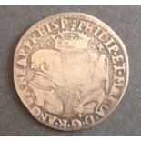 Philip and Mary silver shilling, 1554. Some weakness on the bust, as often found (see photos) '