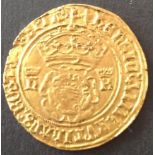 A superb Henry VIII gold Crown of the double-rose, 2nd coinage (1526-44), with a lis mintmark. hK