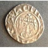 Richard 1st penny (1189-1199) ' looks like it might be 8 pearls to crown, but more likely to be 7.