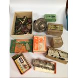 A collection of assorted boxed and loose toys comprising a boxed Dinky Toys 'Coventry Climax Fork