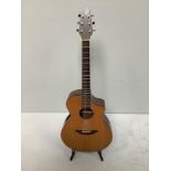 A Breedlove Atlas series 'Solo C350/CRe' electro-acoustic guitar, with rosewood fretboard,