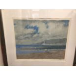 Norman Hepple (1908-1994) 'Rivals at Low Tide', signed, limited edition colour print number 18/