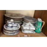 SECTION 29, 30 and 31. A mixed collection of ceramic crockery mainly Booths including Old