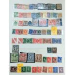 Large folio 'Stamp Collectors Stock Album,' George V, George VI and ERII, un/m and m/m including